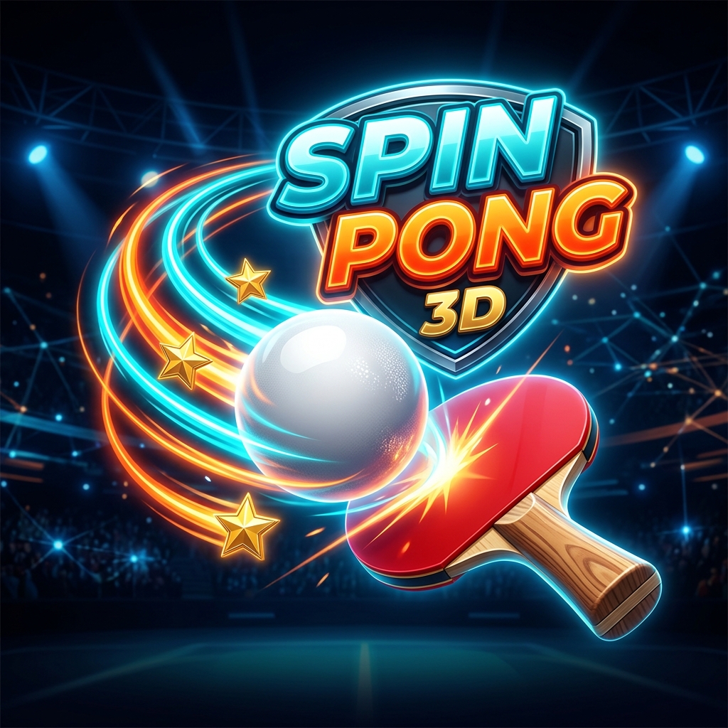 Spin Pong 3D Logo